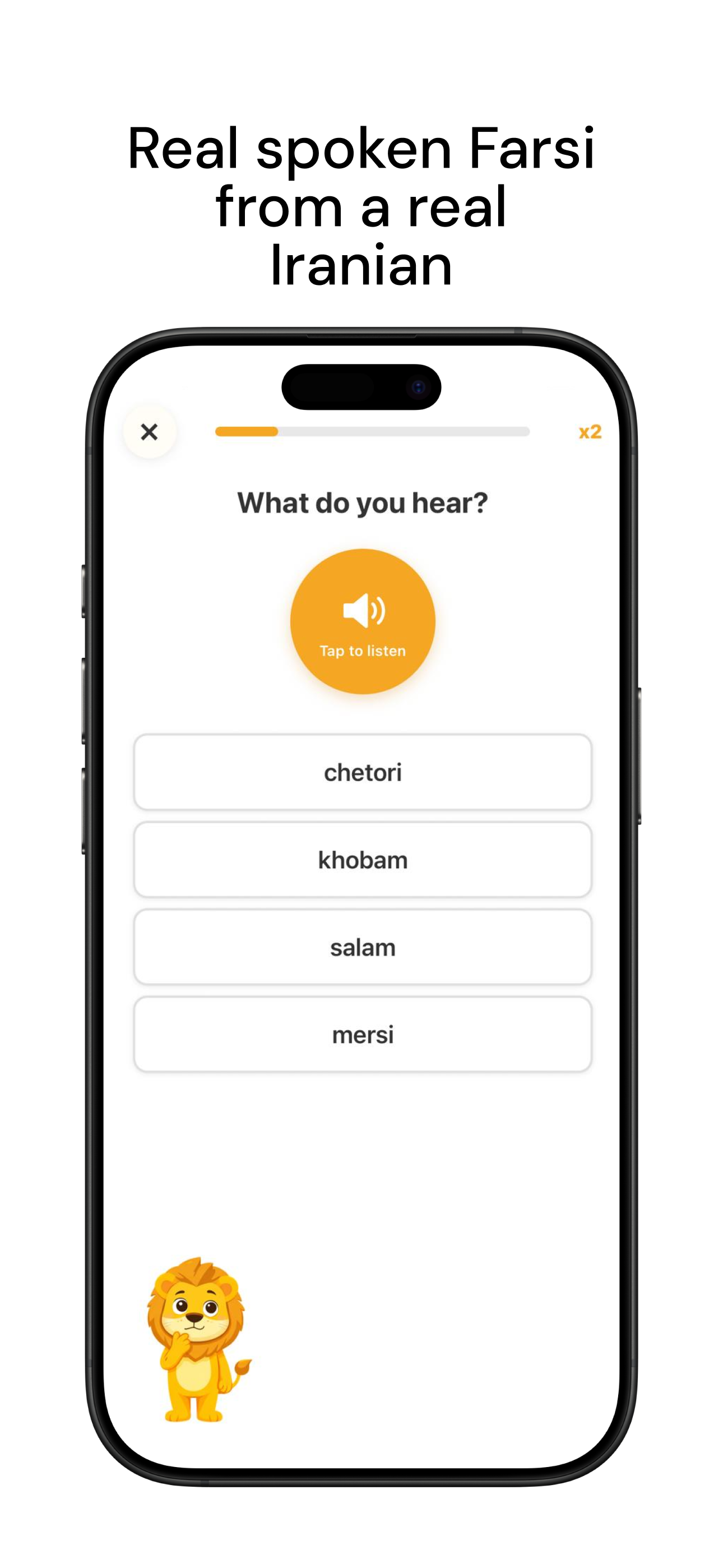 Real spoken Farsi, not textbook Persian